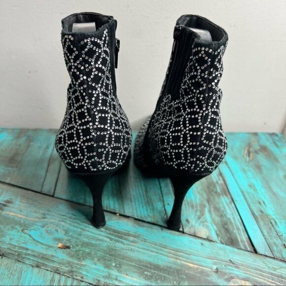 Jeffrey Campbell Jewel Studded Boots Size 9 - Picture 7 of 14